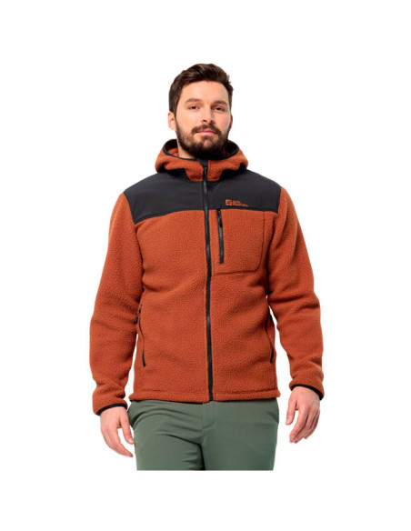 Polárny fleece Jack Wolfskin Kammweg Pile Fz