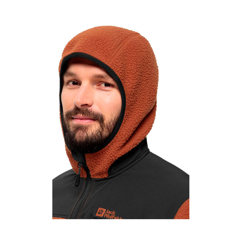 Polárny fleece Jack Wolfskin Kammweg Pile Fz