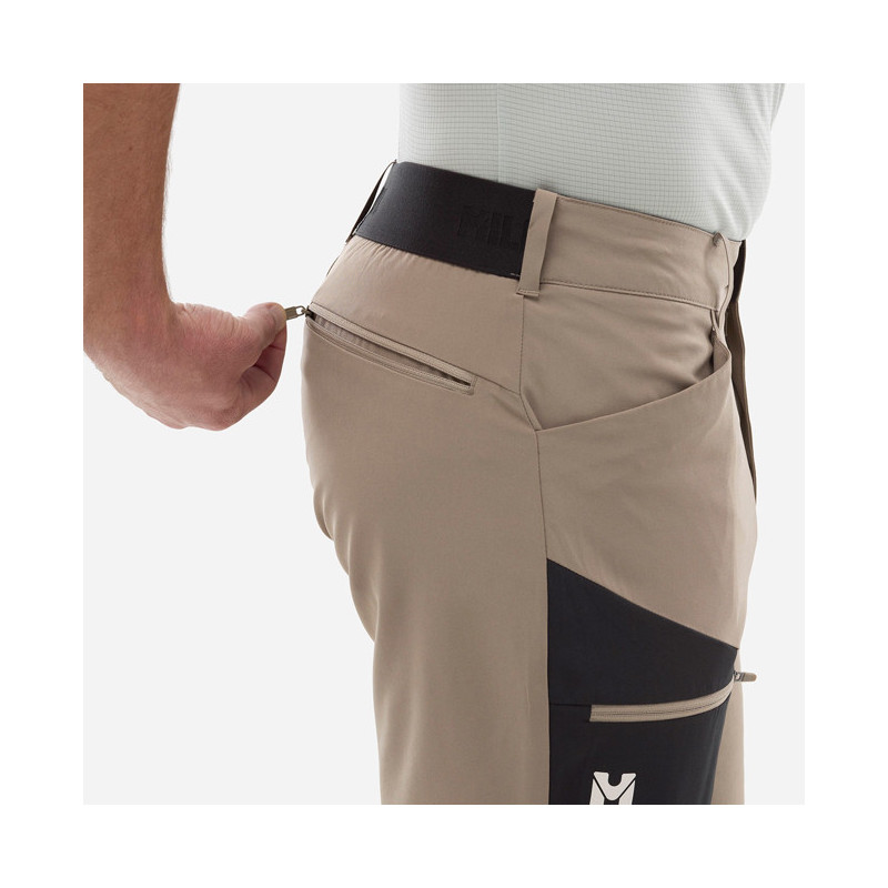 Pants Millet STRETCH SHORT III M Dorite/Black