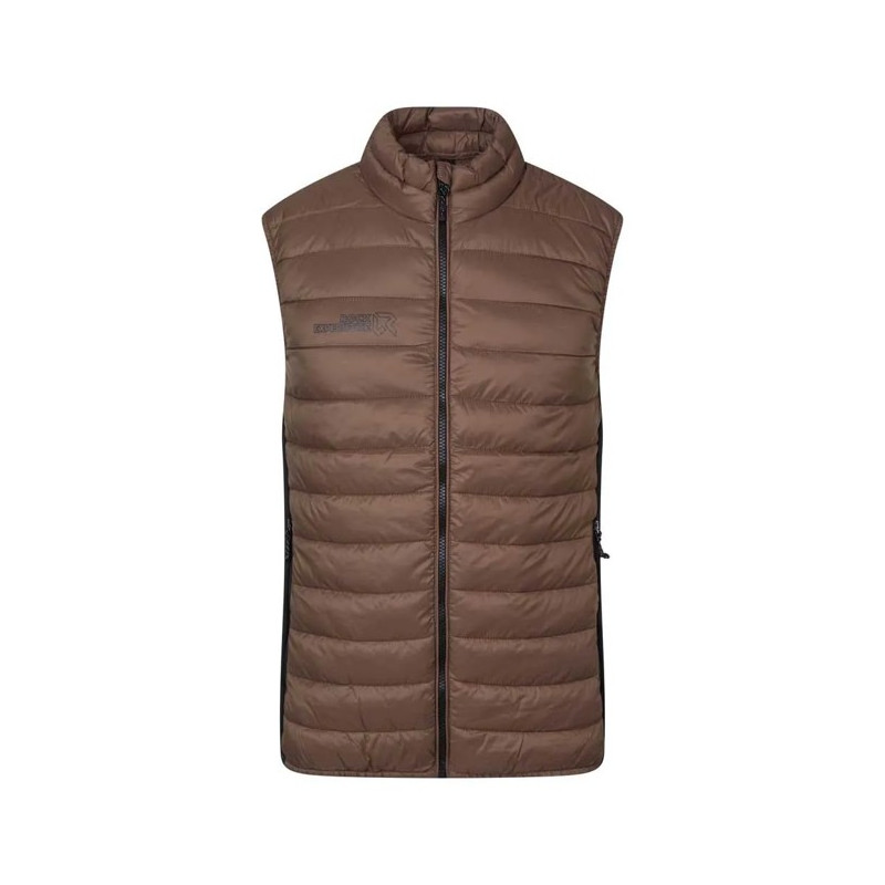 Gilè Rock Experience FORTUNE HYBRID MAN VEST Deep Taupe+