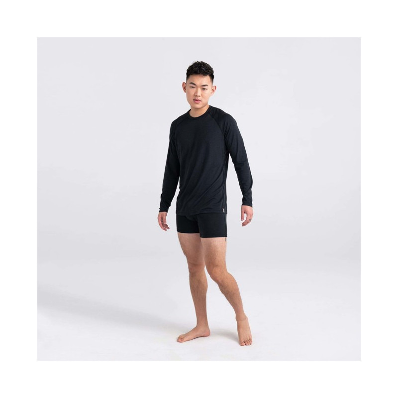 T-shirt Saxx MASTER MID-WEIGHT LONG SLEEVE CREW