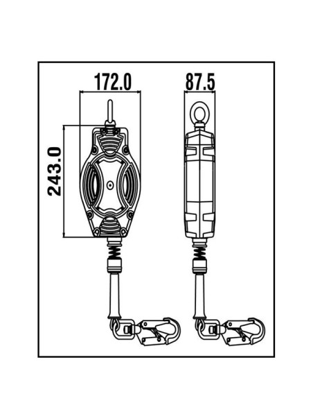 Kratos Safety Helixon-S Cable 10 H