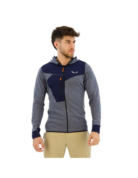 College Salewa PUEZ 2 DRY M L/S HOOD FZ