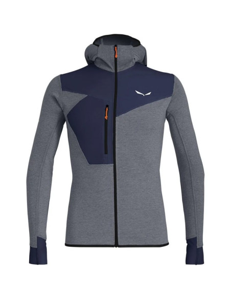 Felpa Salewa PUEZ 2 DRY M L/S HOOD FZ