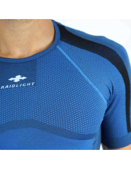 T-paita Raidlight SEAMLESS SS TOP Blue/Black