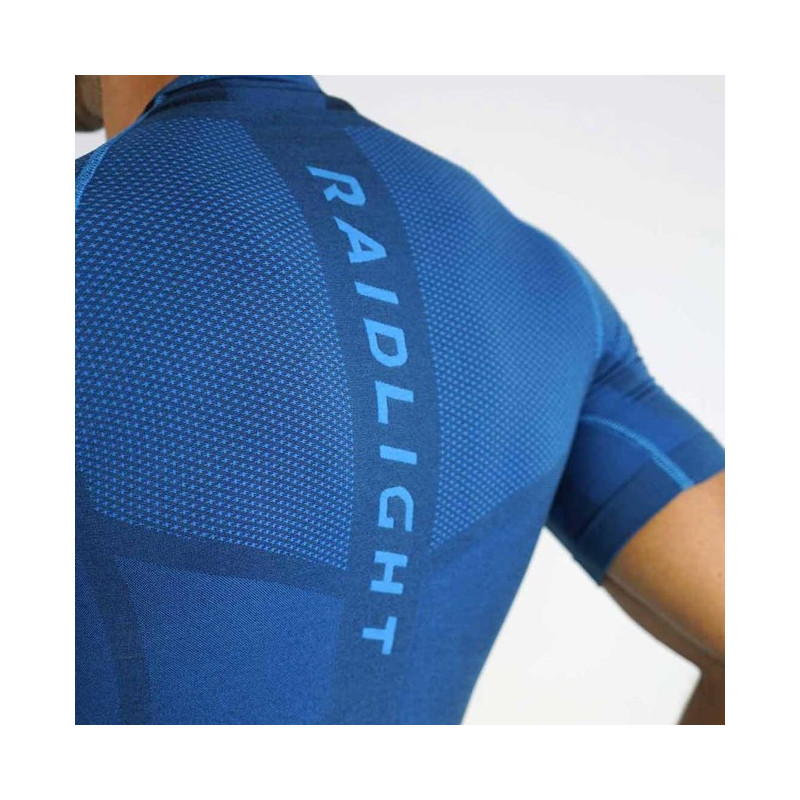 T-shirt Raidlight SEAMLESS SS TOP Blue/Black