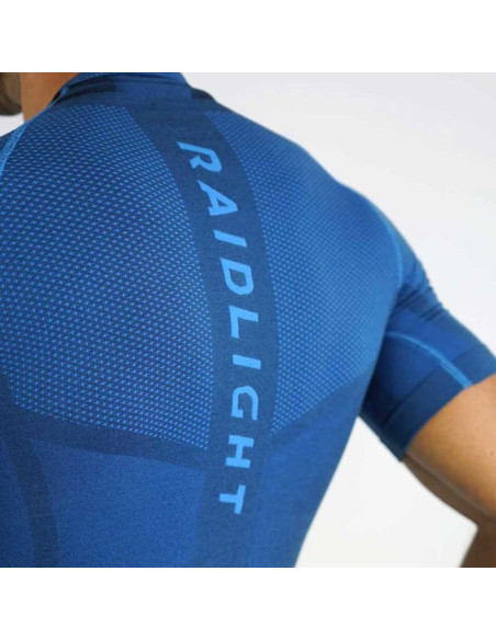 Póló Raidlight SEAMLESS SS TOP Blue/Black