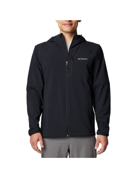 Polar Fleece Columbia TECH SOFTSHELL HOODIE BLACK