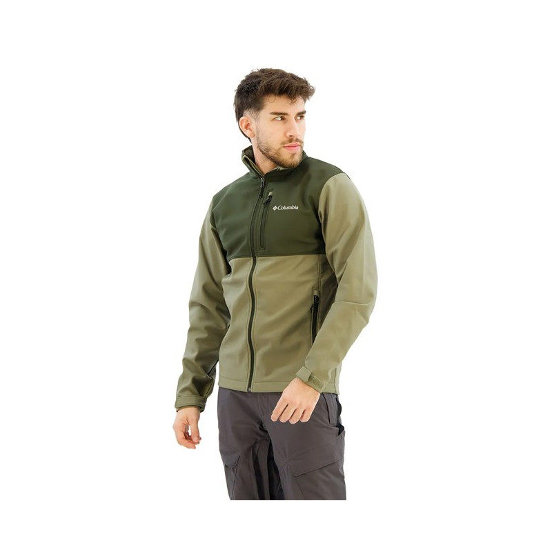 Takki Columbia ASCENDER SOFTSHELL JKT Stone Green
