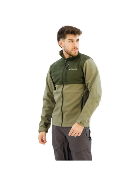 Jakke Columbia ASCENDER SOFTSHELL JKT Stone Green