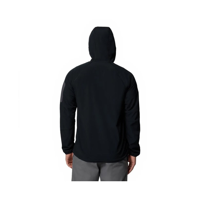 Jakna Columbia TALL HEIGHTS II HOODED SOFTSHELL Black