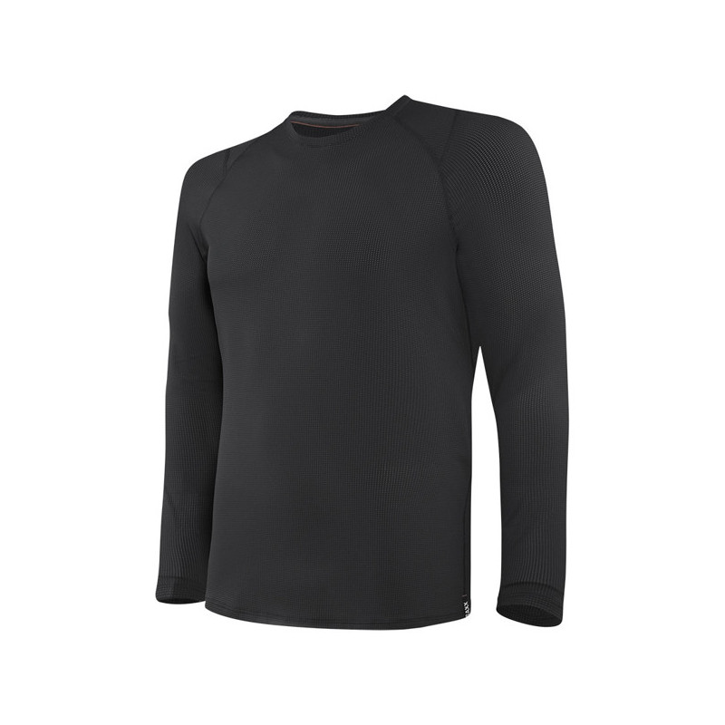 T-shirt Saxx QUEST LS CREW Black