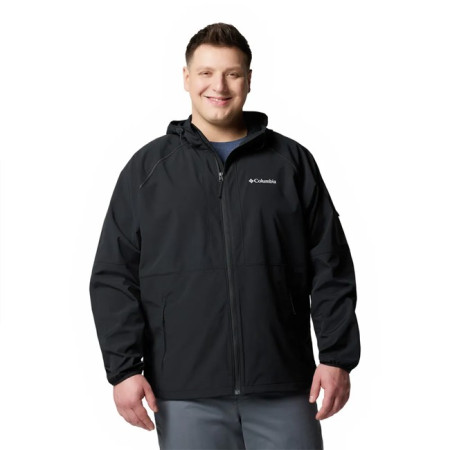 Veste Columbia TALL HEIGHTS II HOODED SOFTSHELL Black