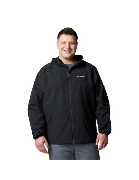 Veste Columbia TALL HEIGHTS II HOODED SOFTSHELL Black