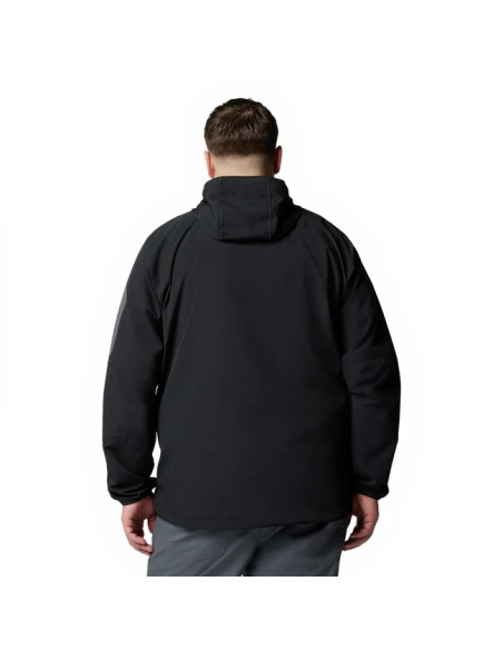 Jacket Columbia TALL HEIGHTS II HOODED SOFTSHELL Black