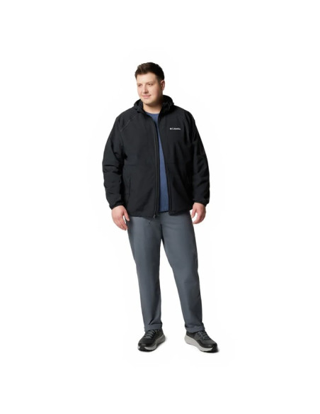 Veste Columbia TALL HEIGHTS II HOODED SOFTSHELL Black