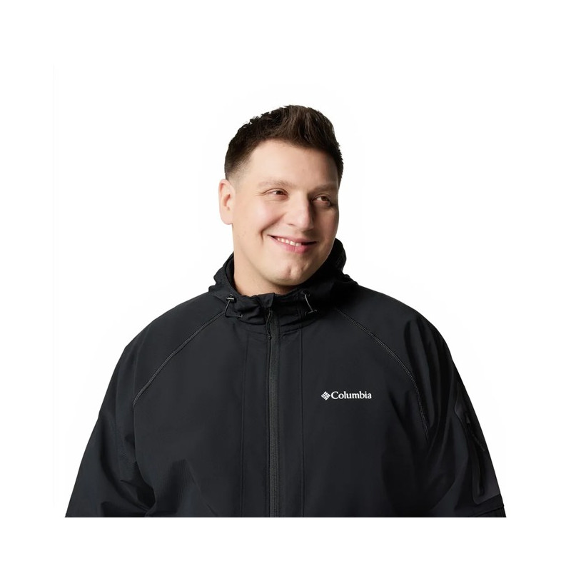 Chaqueta Columbia TALL HEIGHTS II HOODED SOFTSHELL Black