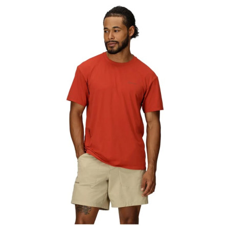 Camiseta Marmot AIREXCHANGE SOLARSHIELD CREW SS Sumac