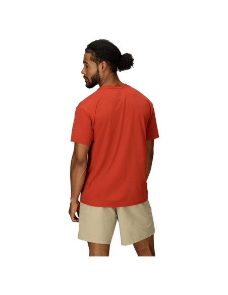 T-Shirt Marmot AIREXCHANGE SOLARSHIELD CREW SS Sumac