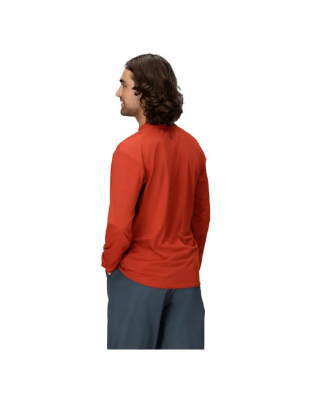 Maglietta Marmot AIREXCHANGE SOLARSHIELD CREW LS Sumac