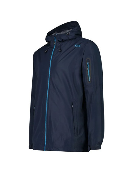 Jas Cmp JACKET FIX HOOD BLACK BLUE