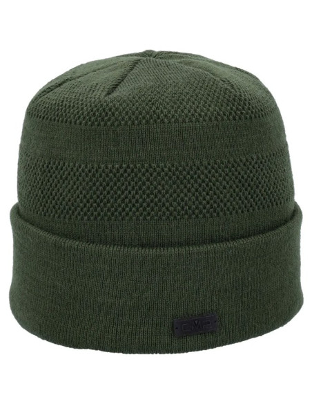 Hattu Cmp KNITTED HAT OIL GREEN