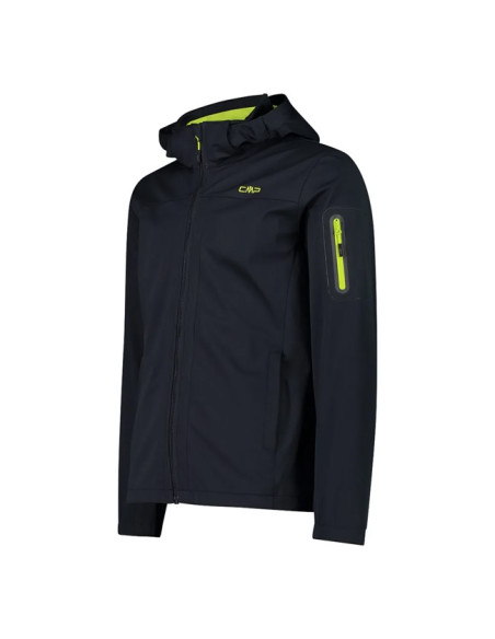 Kurtka Cmp ZIP HOOD antracite-acido