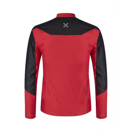 Fleece Montura Force Zip Maglia Rosso 2