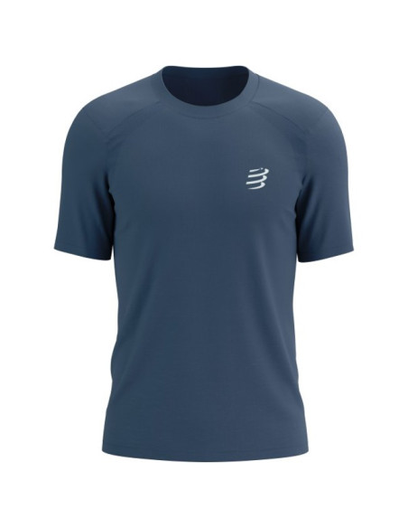 Marškinėliai Compressport PERFORMANCE SS TSHIRT M Indigo