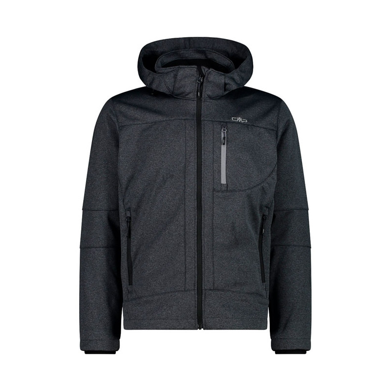 Bunda Cmp Softshell Zip Hood Softshell