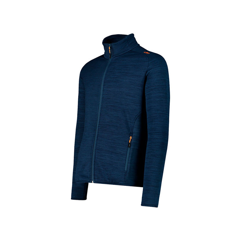 Jakna Cmp Jacket In Melange Stretch Performance Fleece