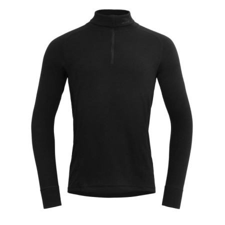 Devold DUO ACTIVE MERINO 205 Z.NECK MAN Black