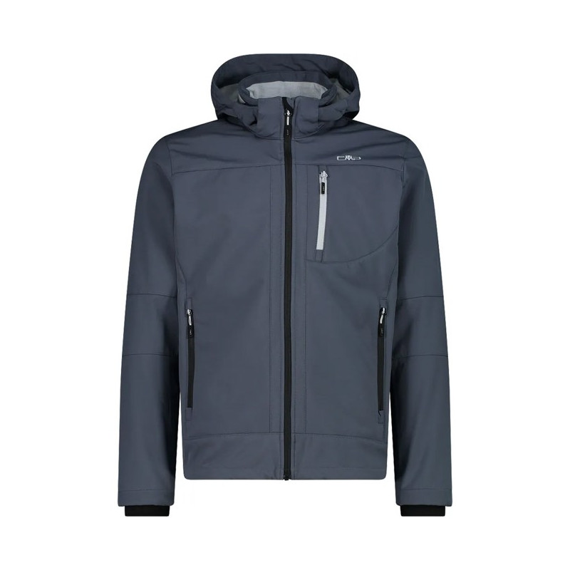 Takki Cmp ZIP HOOD TITANIO