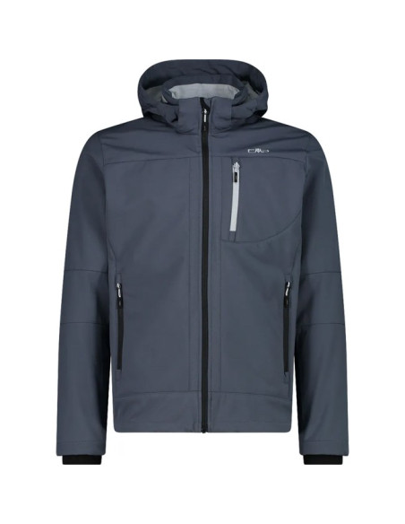 Jakke Cmp ZIP HOOD TITANIO
