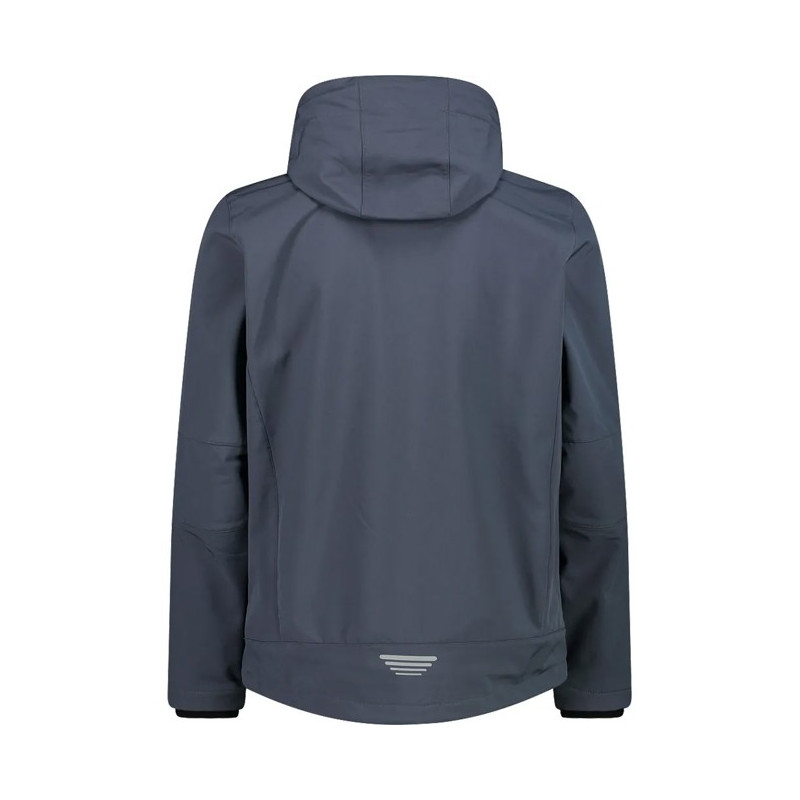 Jakke Cmp ZIP HOOD TITANIO