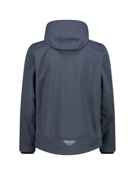Jakna Cmp ZIP HOOD TITANIO