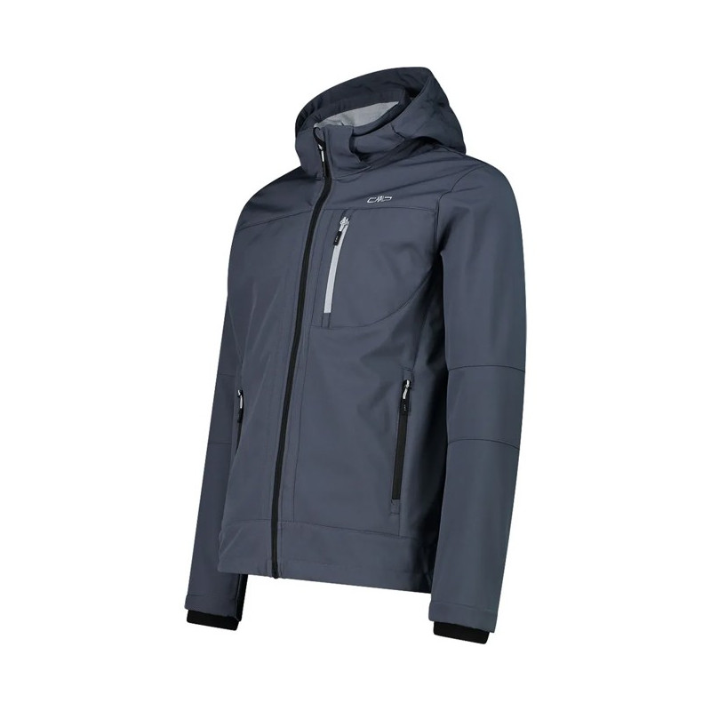 Kabát Cmp ZIP HOOD TITANIO