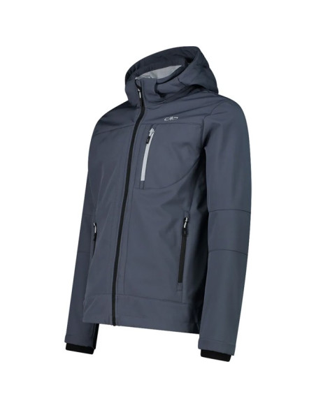 Jakna Cmp ZIP HOOD TITANIO