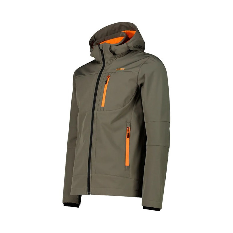 Jakna Cmp ZIP HOOD OLIVE