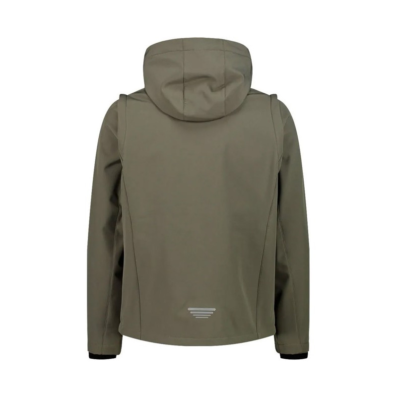 Casaco Cmp ZIP HOOD SLEEVES olive