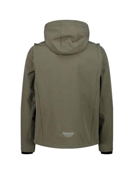 Jacke Cmp ZIP HOOD SLEEVES olive