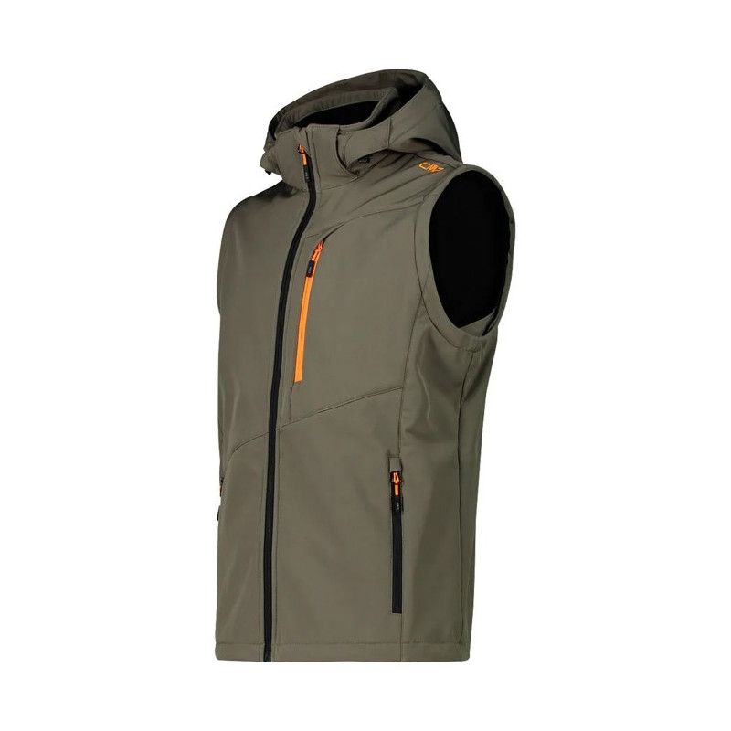 Jakna Cmp ZIP HOOD SLEEVES olive