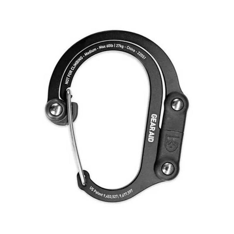 Gancio Gear Aid HEROCLIP MED Stealth Black