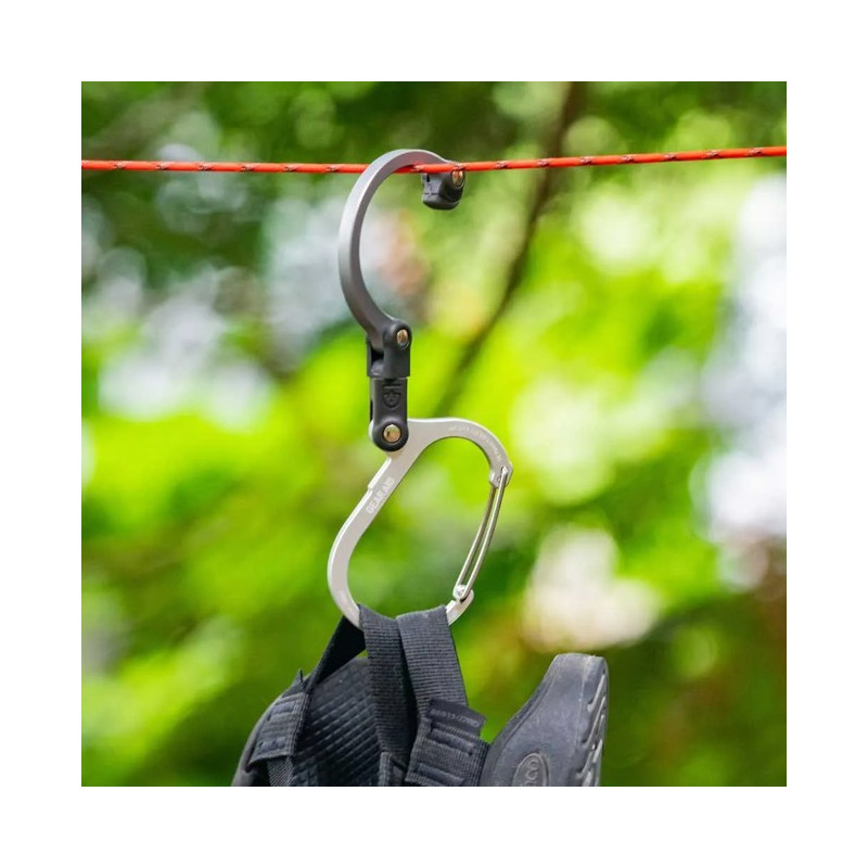 Gancio Gear Aid HEROCLIP MED Stealth Black