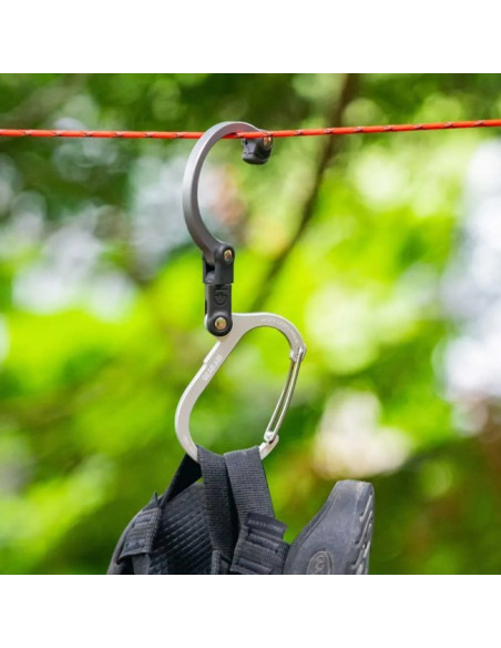 Gancio Gear Aid HEROCLIP MED Stealth Black