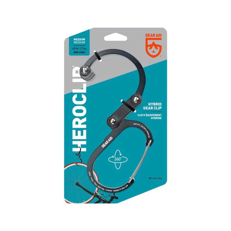 Sky Hook Gear Aid HEROCLIP MED Stealth Black