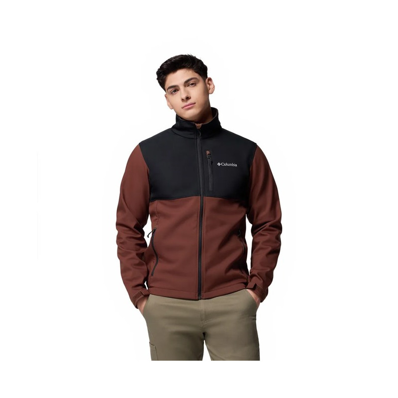 Bunda Columbia ASCENDER SOFTSHELL JKT Tobacco, Black