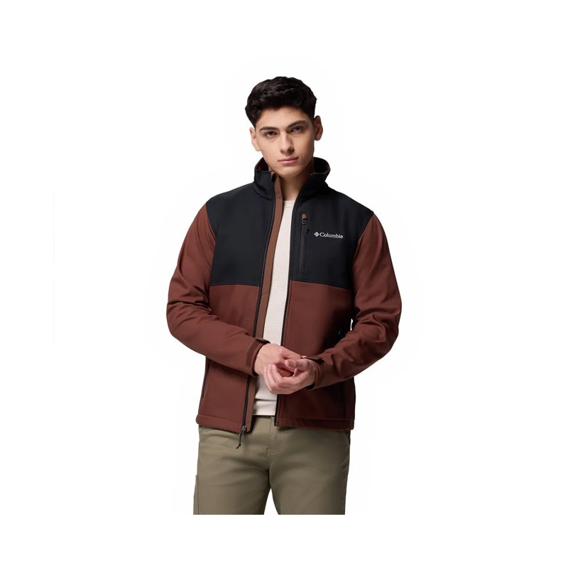 Jakna Columbia ASCENDER SOFTSHELL JKT Tobacco, Black