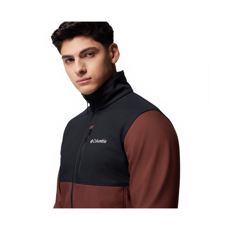 Giacca Columbia ASCENDER SOFTSHELL JKT Tobacco, Black
