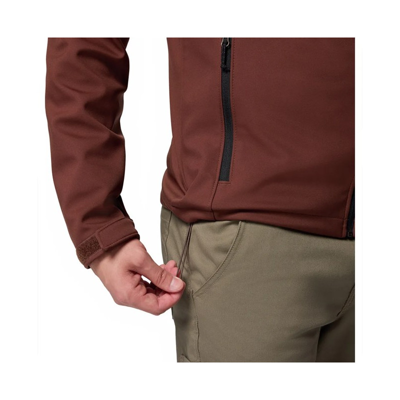 Jakna Columbia ASCENDER SOFTSHELL JKT Tobacco, Black